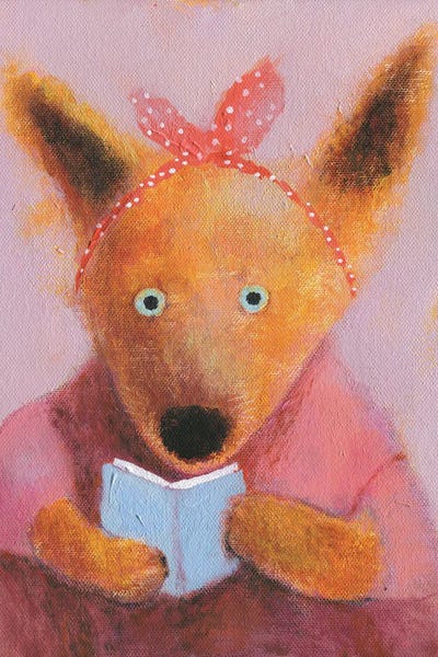 Reading: The Fox Reading The Book by Natalia Shaloshvili