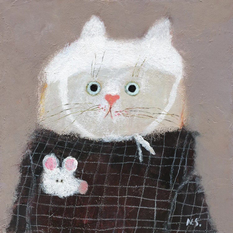 Cute And Fancy by Natalia Shaloshvili wall art