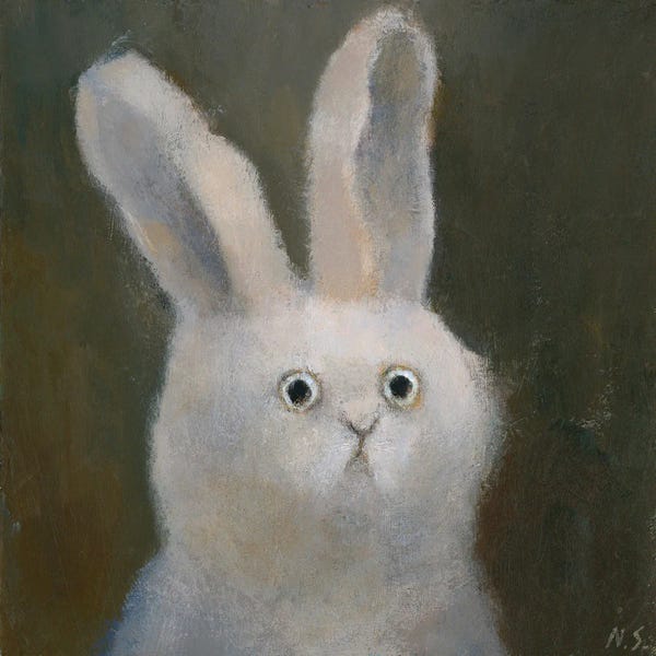 Canvas Print: Surprised by Natalia Shaloshvili