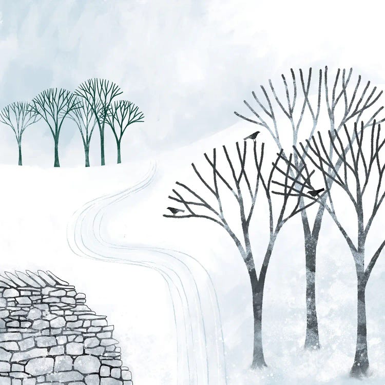 More Snow To Come by Nic Squirrell wall art