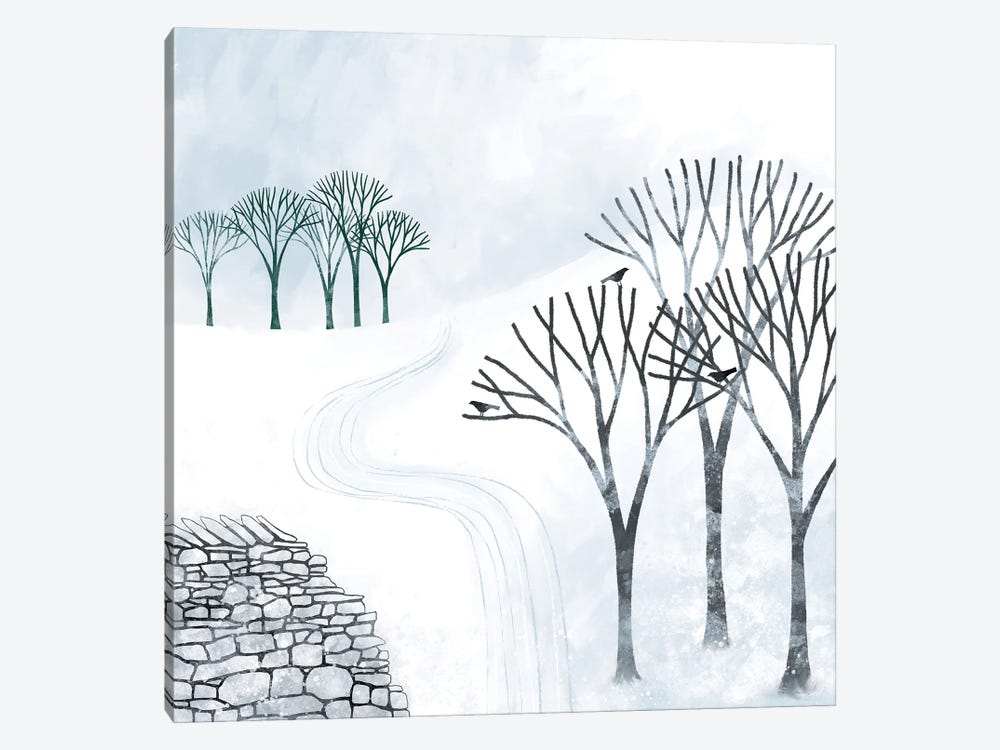 More Snow To Come by Nic Squirrell 1-piece Art Print