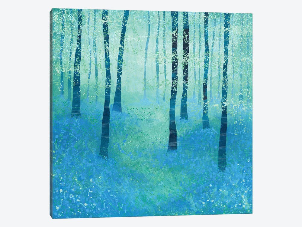 Bluebells, Challock by Nic Squirrell 1-piece Canvas Print