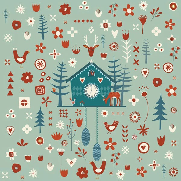 Clocks: Cuckoo Clock by Nic Squirrell