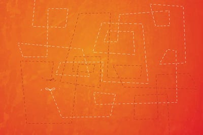 The Dance Of The Midge On A Hot Summer Night by Nic Squirrell multi panel art