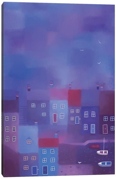 Devon Evening Canvas Art Print - Nic Squirrell