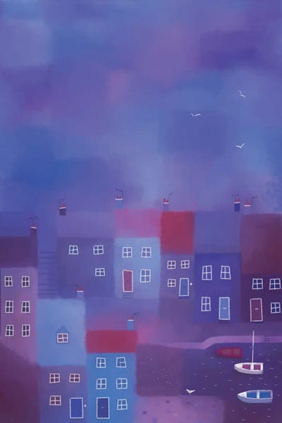 Nic Squirrell: Devon Evening by Nic Squirrell