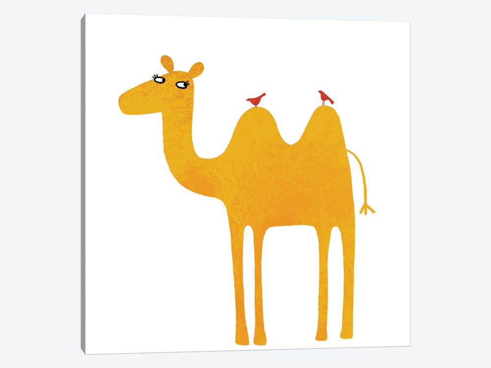 Camel by Nic Squirrell 1-piece Canvas Wall Art