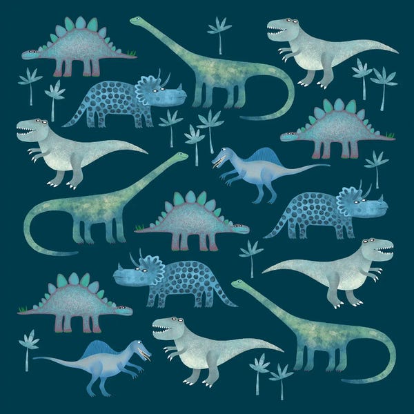 Nic Squirrell: Dinosaurs Dark by Nic Squirrell
