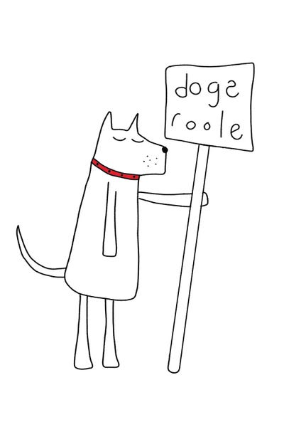Dogs Rule - Don&#x27;t Tell The Cats by Nic Squirrell multi panel art