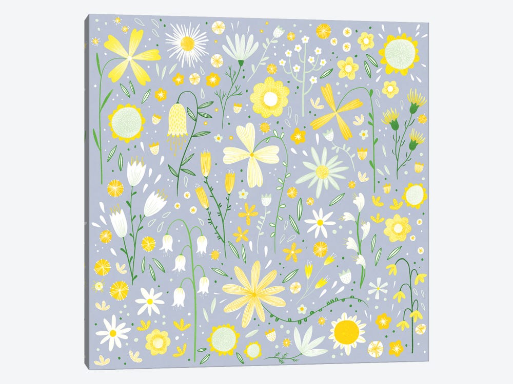 Fresh Flowers by Nic Squirrell 1-piece Canvas Art