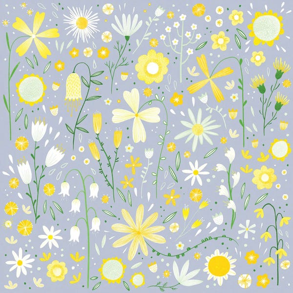 2021 | Ultimate Gray & Illuminating: Fresh Flowers by Nic Squirrell