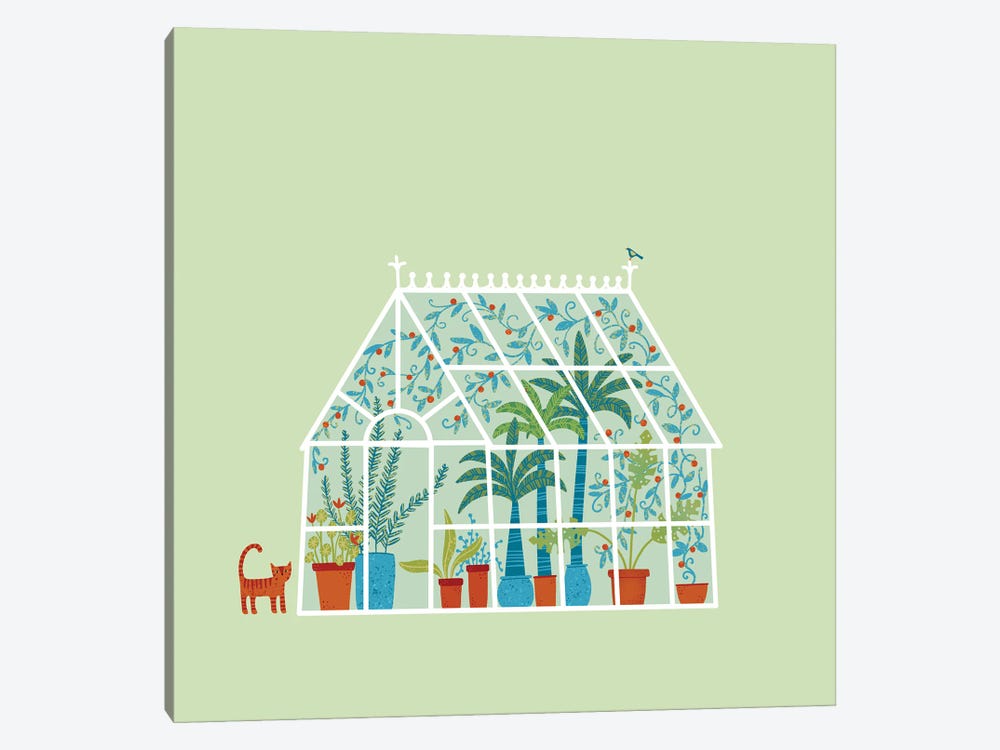 Greenhouse by Nic Squirrell 1-piece Canvas Art Print