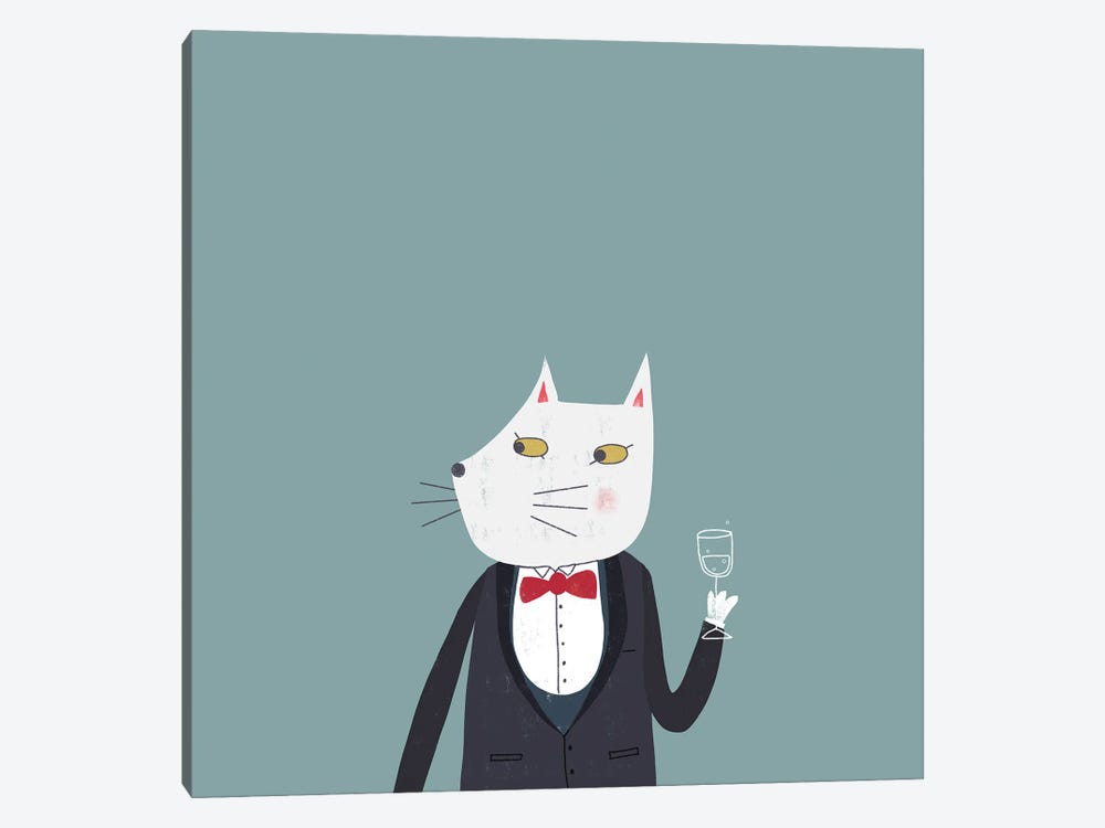 Cheers! by Nic Squirrell 1-piece Canvas Artwork