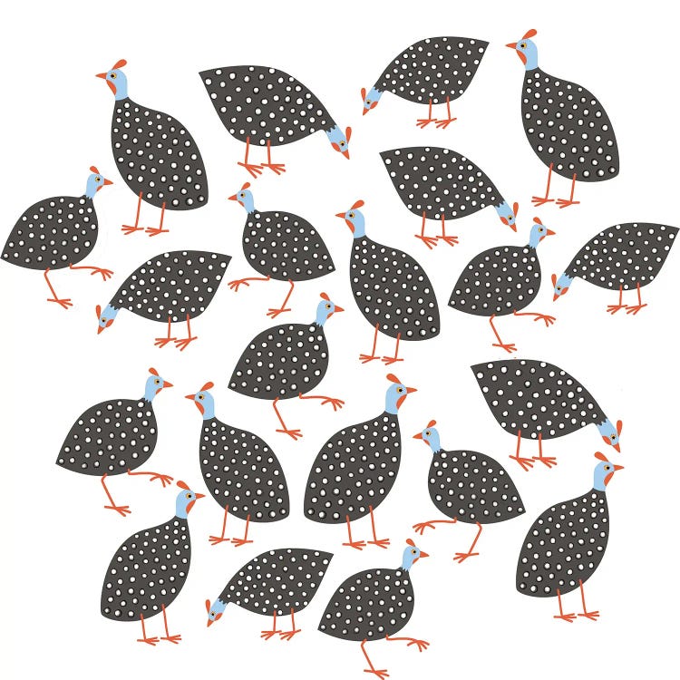 Guinea Hens