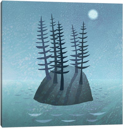 Island of Pines Canvas Art Print - Nic Squirrell