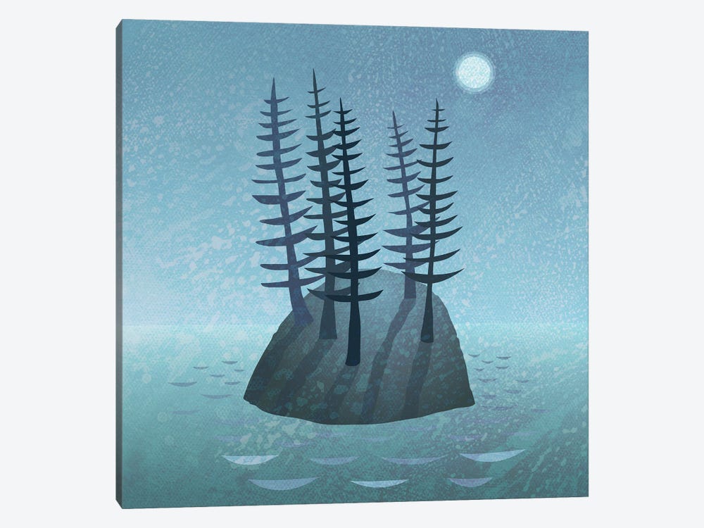 Island of Pines by Nic Squirrell 1-piece Canvas Art Print