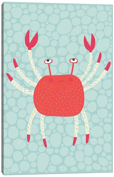 Crab Canvas Art Print - Crab Art