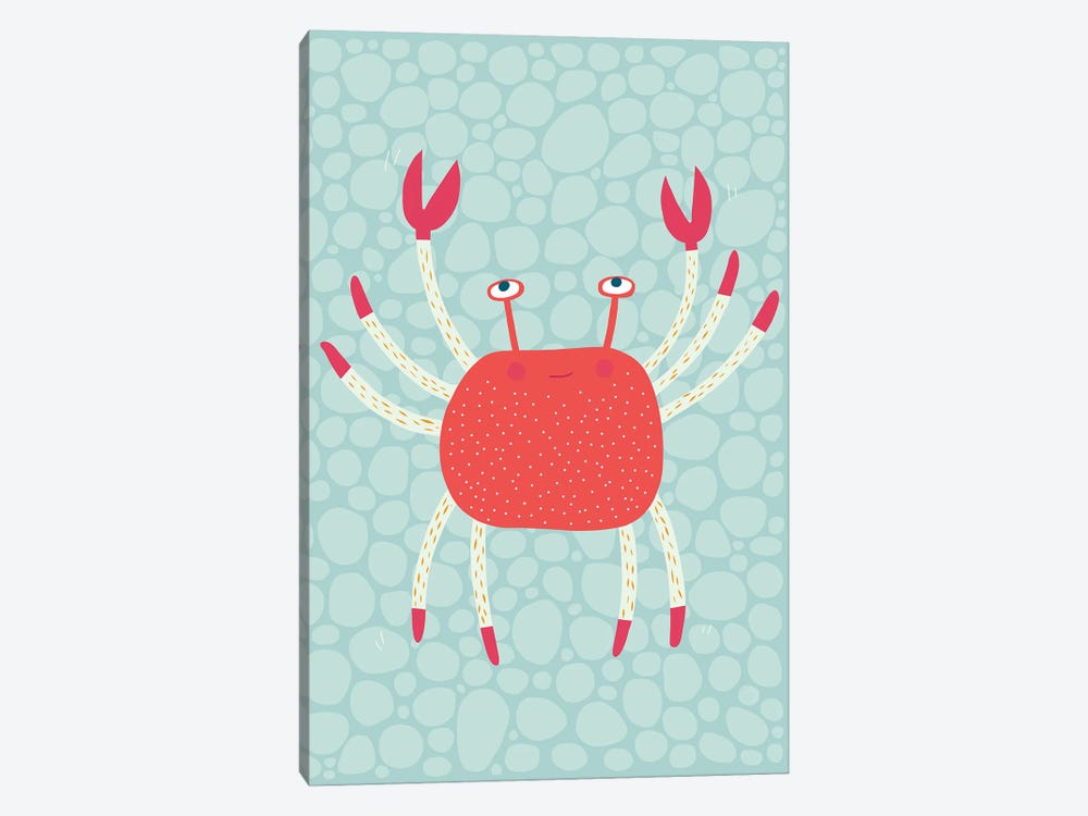 Crab by Nic Squirrell 1-piece Canvas Artwork