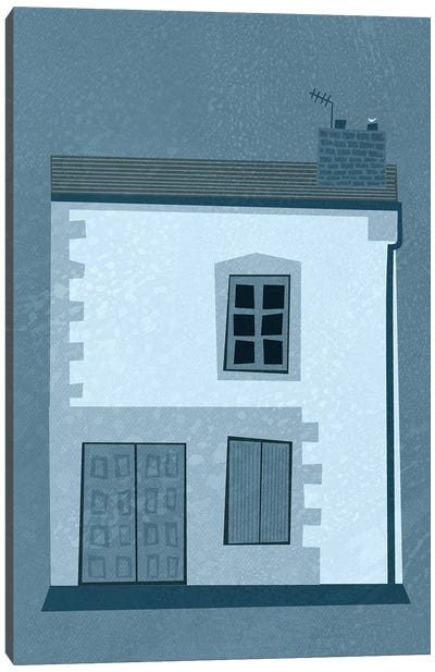 La Maison et L'oiseau Canvas Art Print - Nic Squirrell