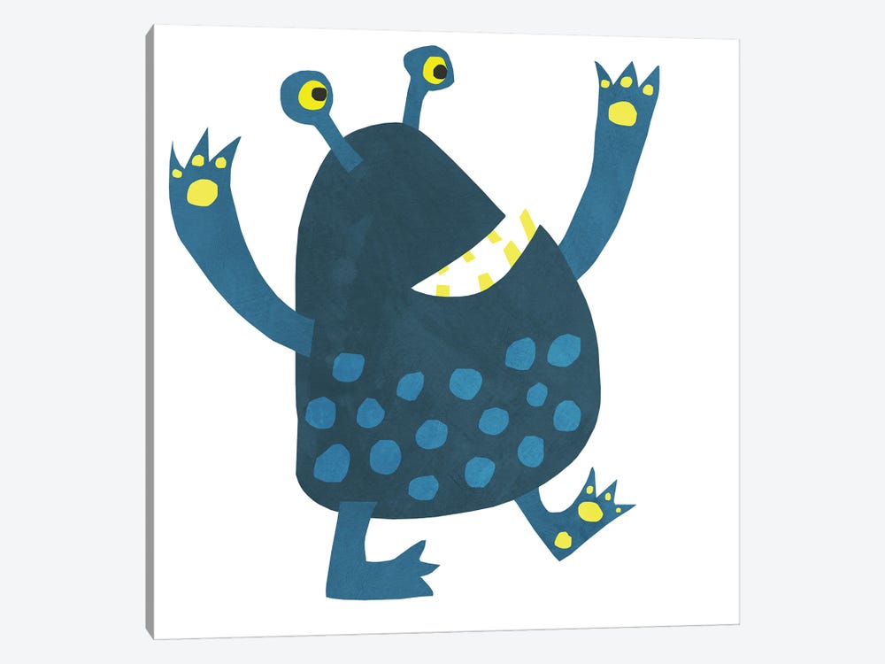 Little Monster by Nic Squirrell 1-piece Canvas Art Print