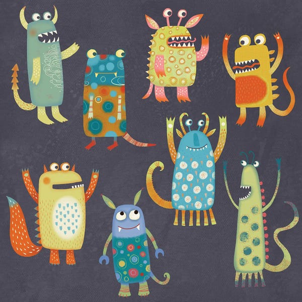 Unlikely Friends: Monster Fun by Nic Squirrell