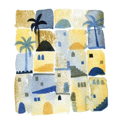 Morning by Nic Squirrell multi panel art