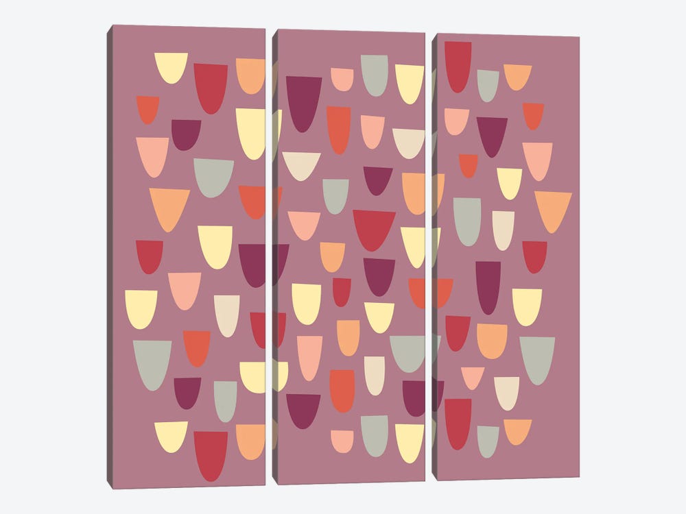 Nougat by Nic Squirrell 3-piece Canvas Art Print