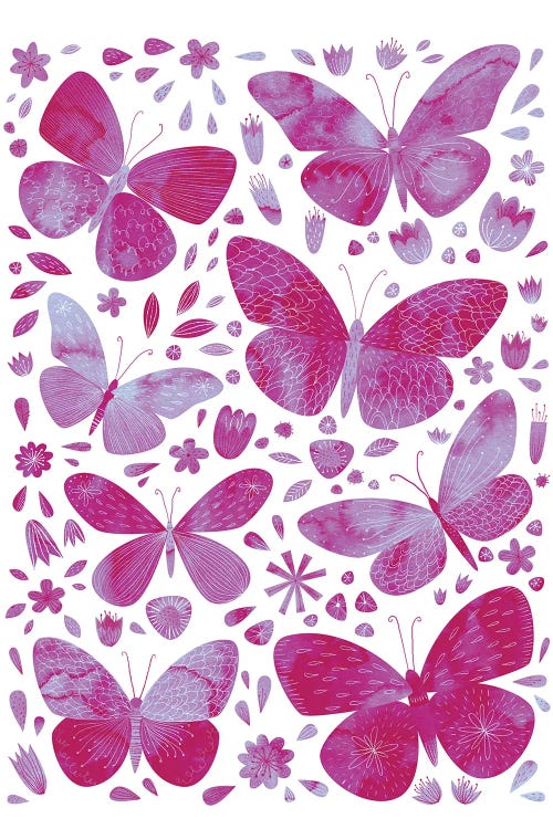 Pink Butterflies