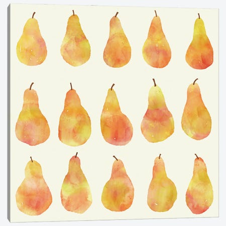 Pears Canvas Print #NSQ204} by Nic Squirrell Canvas Art