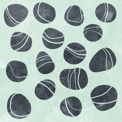 Pebbles by Nic Squirrell multi panel art