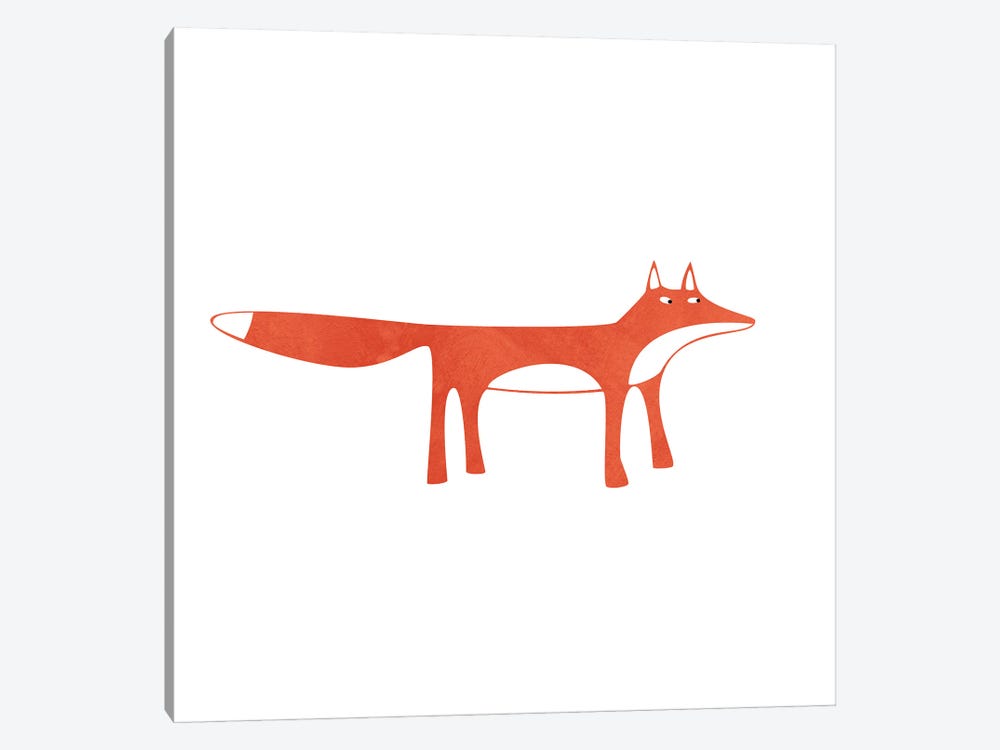 Red Fox by Nic Squirrell 1-piece Art Print