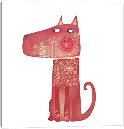 Flowerhound Canvas Art Print - Nic Squirrell