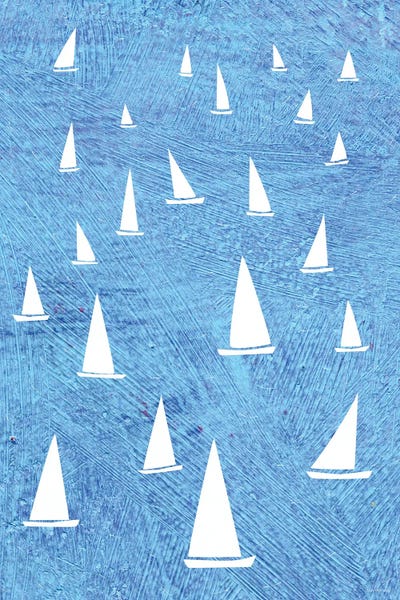 Kids Nautical Art: Sailing by Nic Squirrell