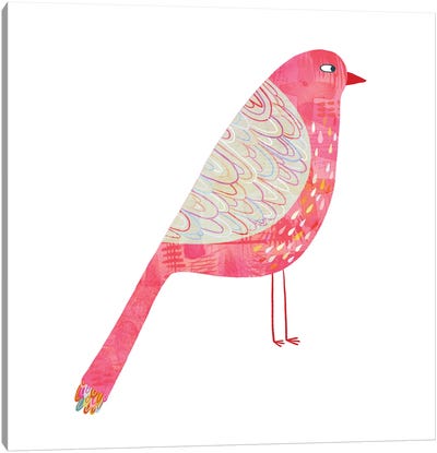 Sarcastic Bird Canvas Art Print - Nic Squirrell