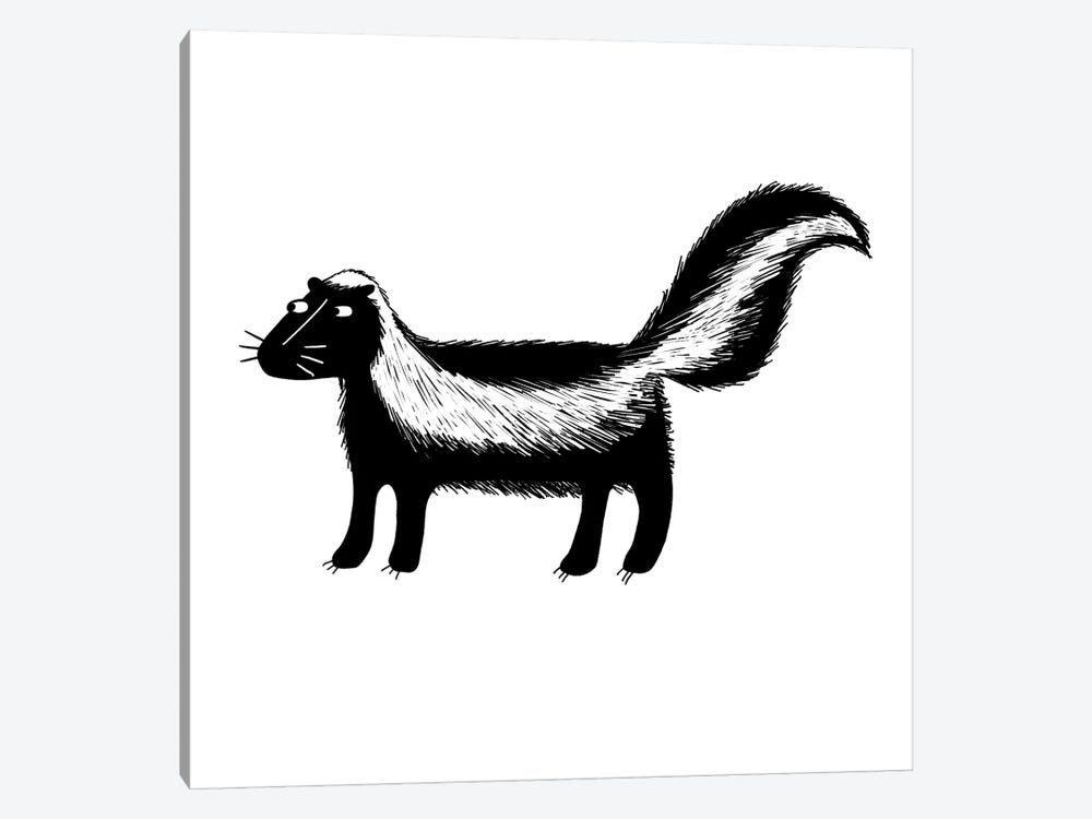 Skunk by Nic Squirrell 1-piece Art Print