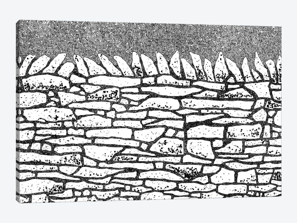Dry Stone Wall by Nic Squirrell 1-piece Canvas Art