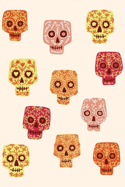 Mexican Culture: Sugar Skulls by Nic Squirrell