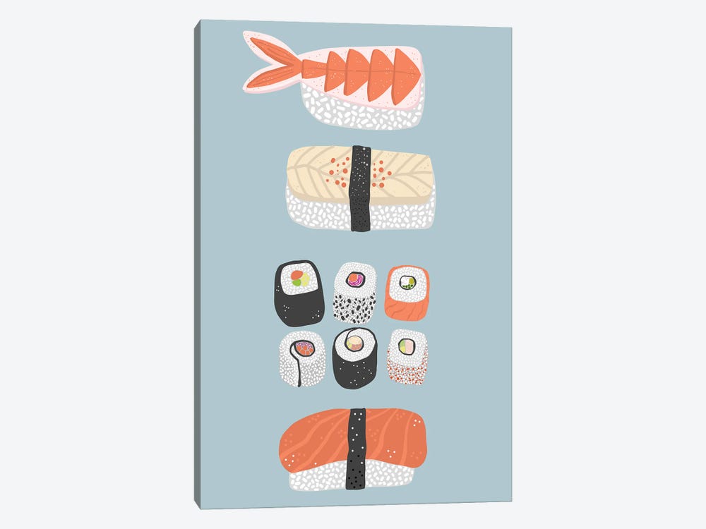 Sushi by Nic Squirrell 1-piece Canvas Wall Art