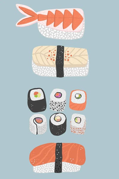 Nic Squirrell: Sushi by Nic Squirrell