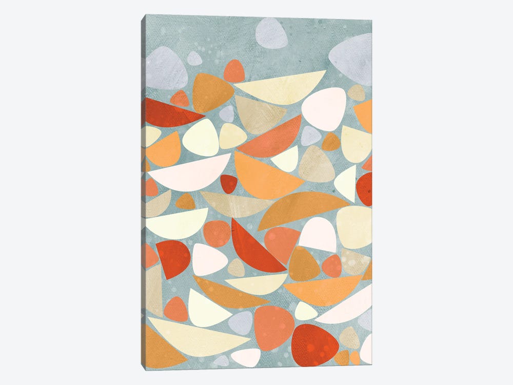 Sea Bed Orange by Nic Squirrell 1-piece Canvas Print
