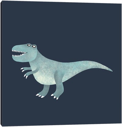 Tyrannosaurus Rex Canvas Art Print - Nic Squirrell