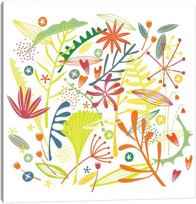Tropical Canvas Art Print - Nic Squirrell