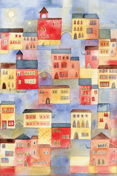 Venice by Nic Squirrell multi panel art