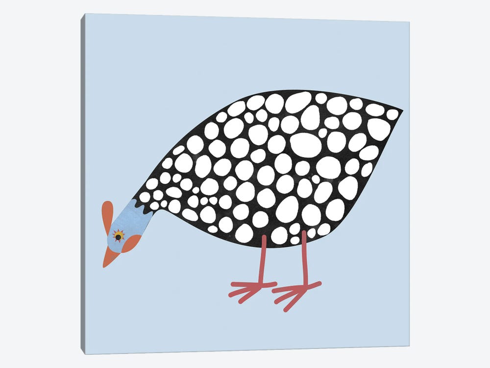 Guinea Hen by Nic Squirrell 1-piece Canvas Art
