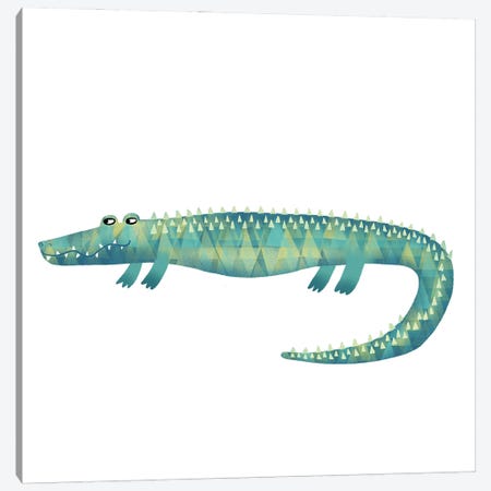 Alligator Canvas Print #NSQ2} by Nic Squirrell Canvas Print