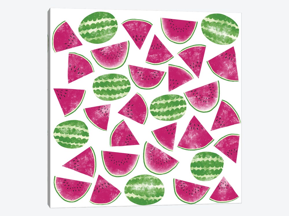 Watermelons by Nic Squirrell 1-piece Art Print