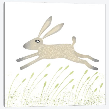 Hare Canvas Print #NSQ31} by Nic Squirrell Canvas Print