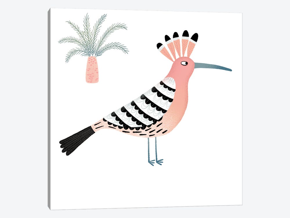 Hoopoe by Nic Squirrell 1-piece Canvas Art