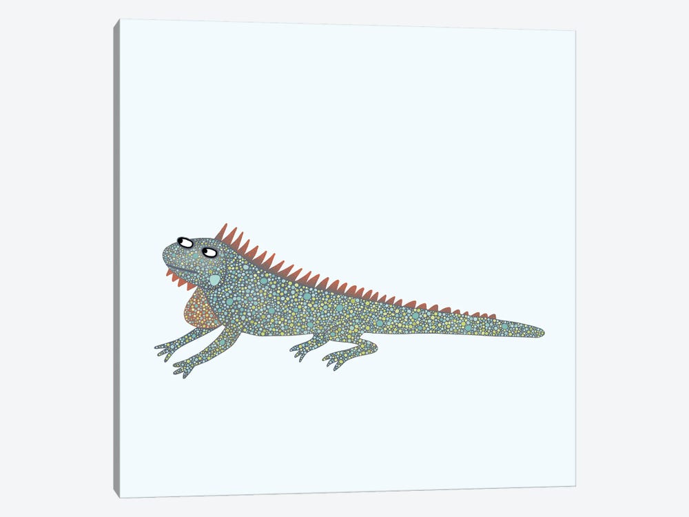 Iguana by Nic Squirrell 1-piece Canvas Wall Art