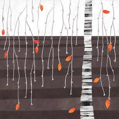 Last Of The Leaves by Nic Squirrell canvas print